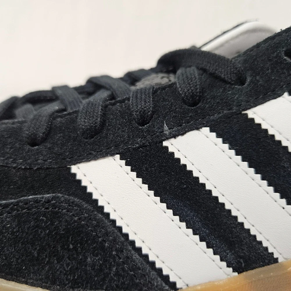 Adidas Gazelle Indoor Casual Sneakers‎ JI2060 Core Black White Gum Men Size 11.5